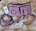 Coach NWT Ashton Violet Suede Shoulder Bag