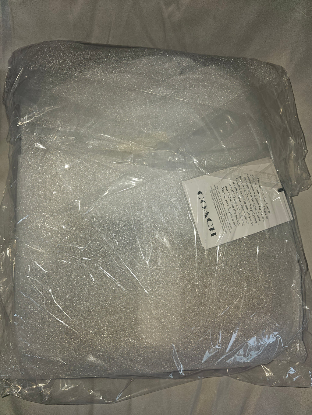 Coach NWT Signature Jacquard Crystal Hamptons Hobo Bag