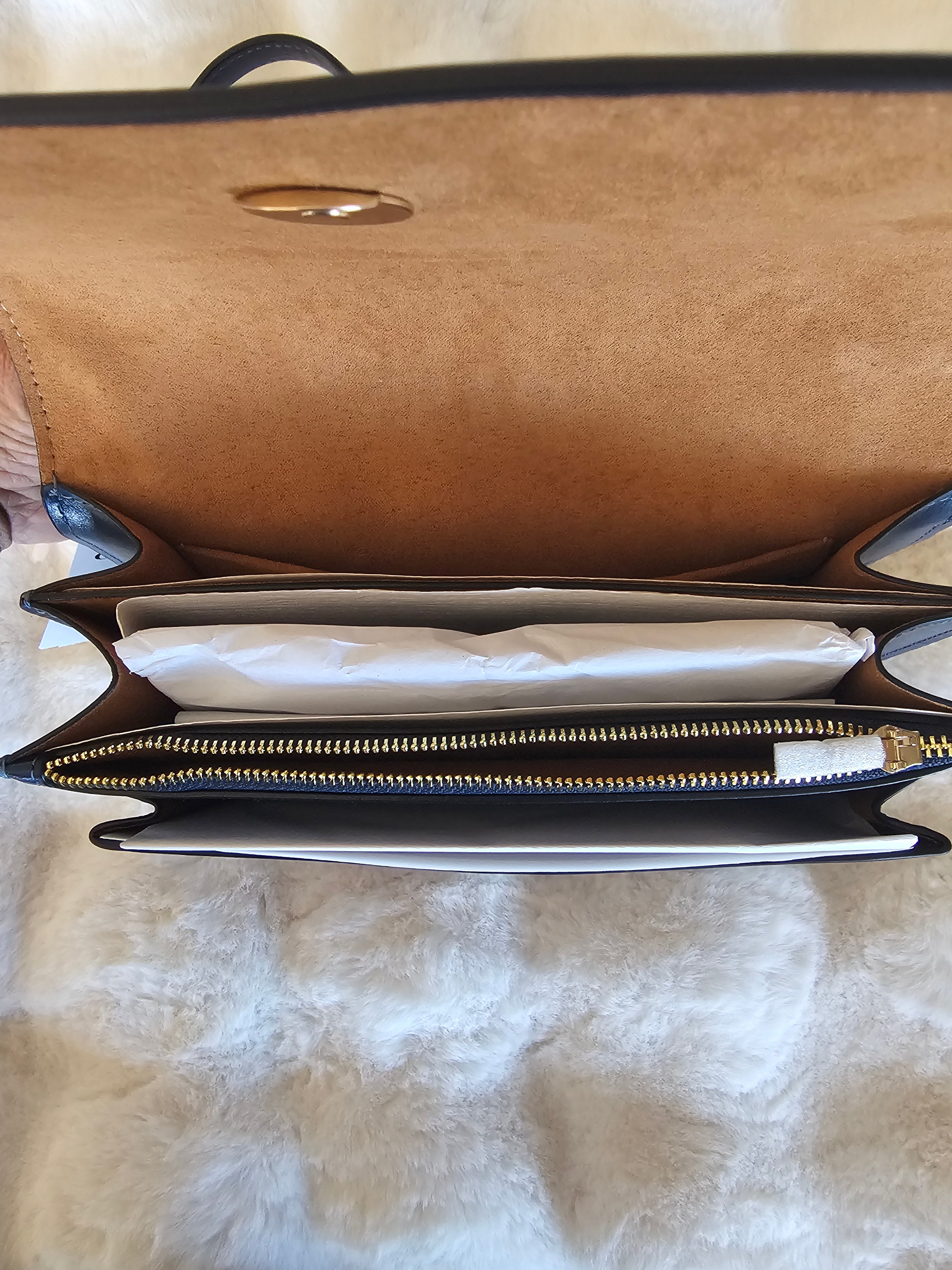 Coach NWT Deep Blue Klare Crossbody