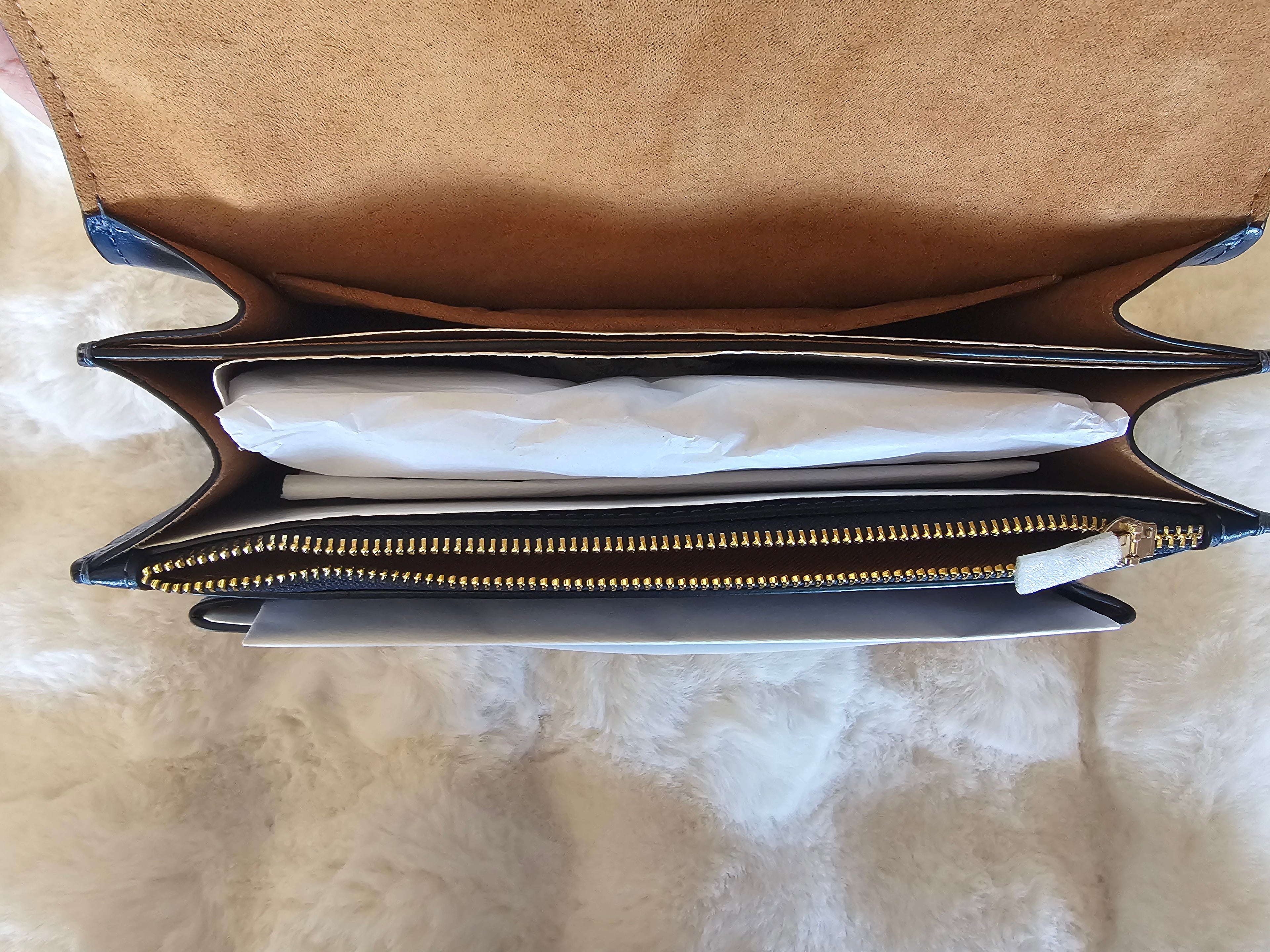 Coach NWT Deep Blue Klare Crossbody