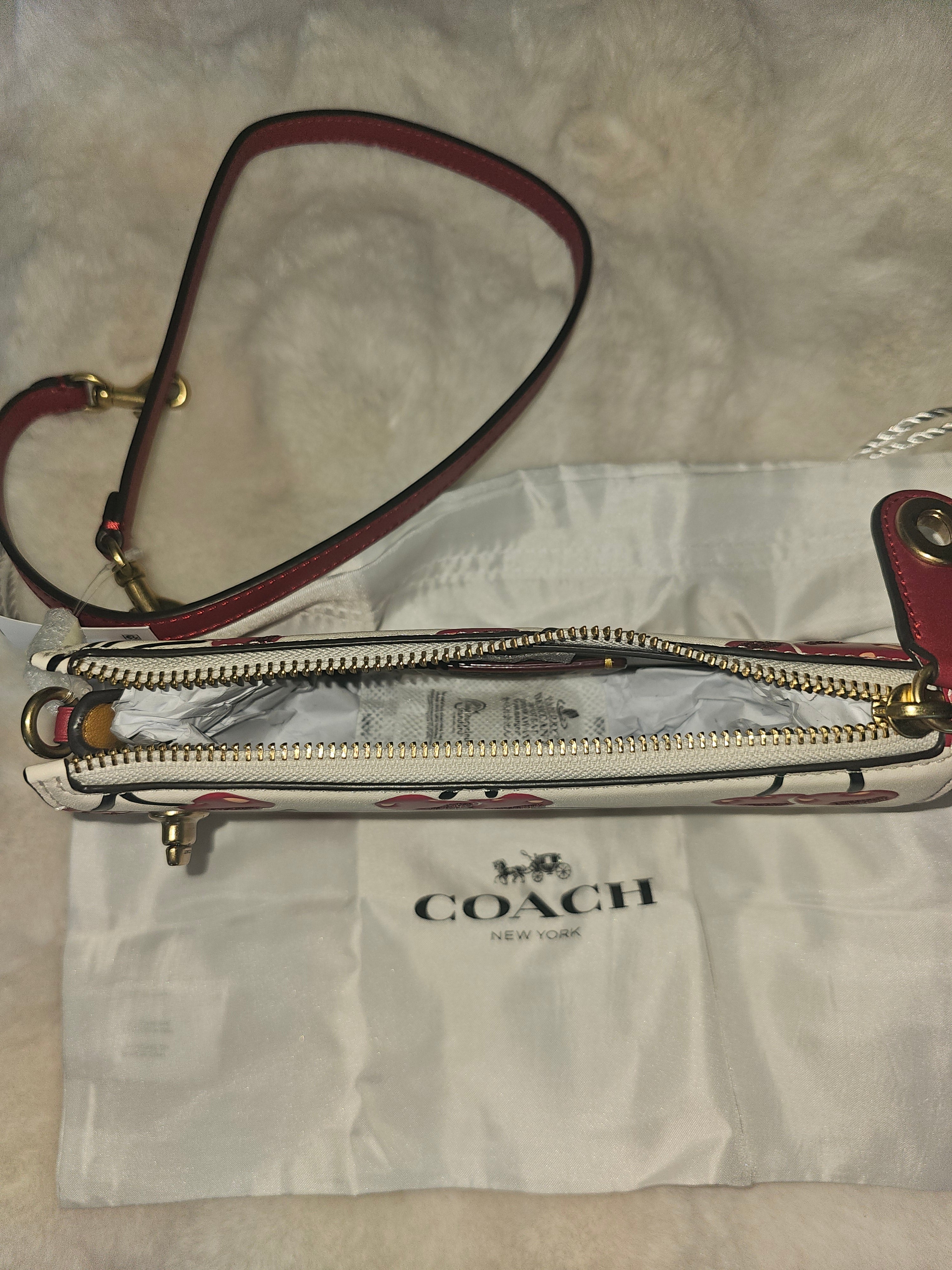 Coach NWT Cherry Print Penn Bag