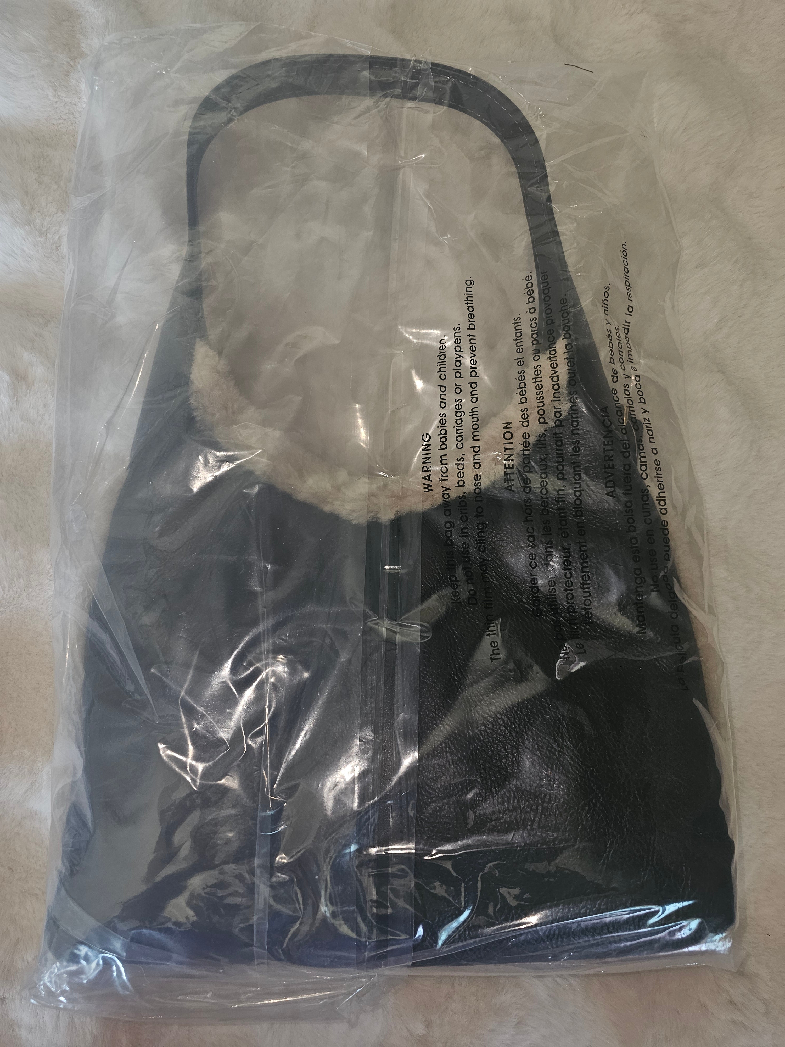 Coach NWT Brooklyn 28 With Shearling and Wristlet